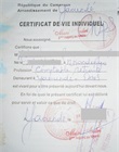 Certificat de vie individuel
